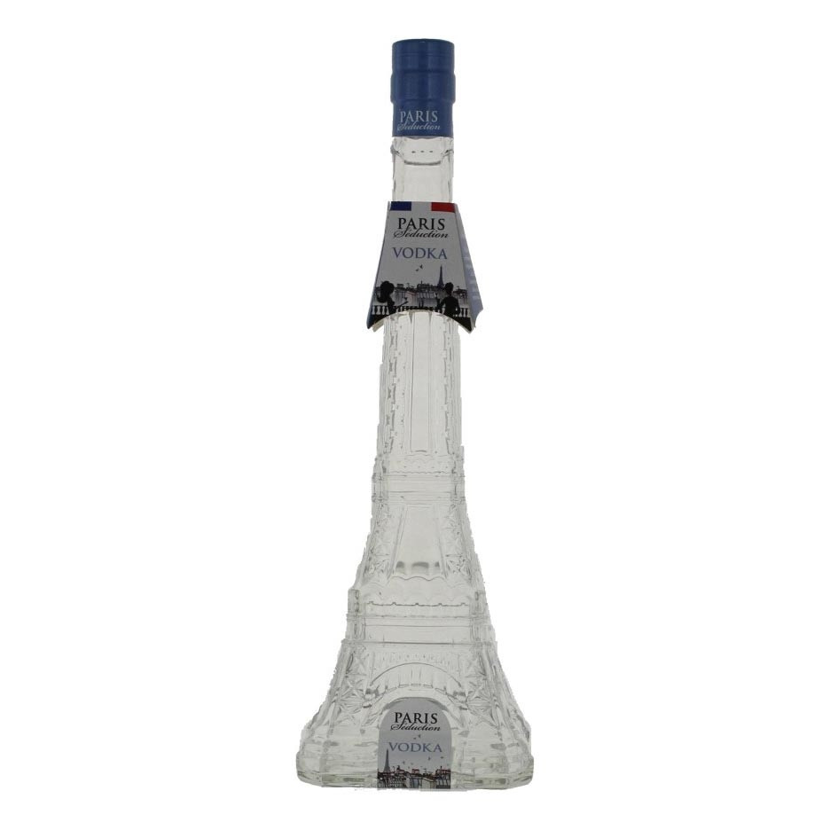 Paris Seduction Vodka 50cl Eiffel Tower Bottle