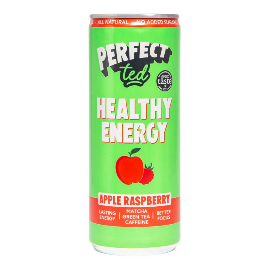 Perfect Ted Apple Raspberry Healthy Energy Matcha 250ml