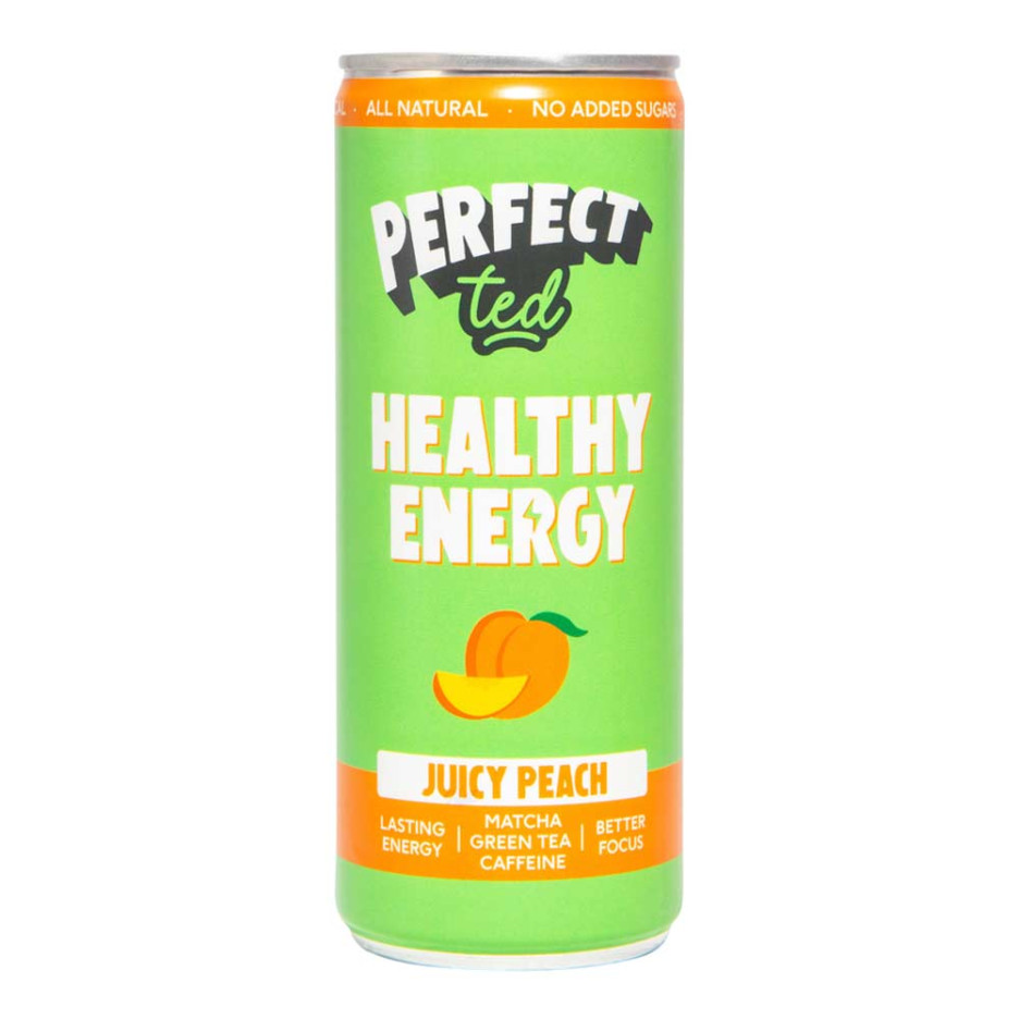 Perfect Ted Juicy Peach Healthy Energy Matcha 250ml