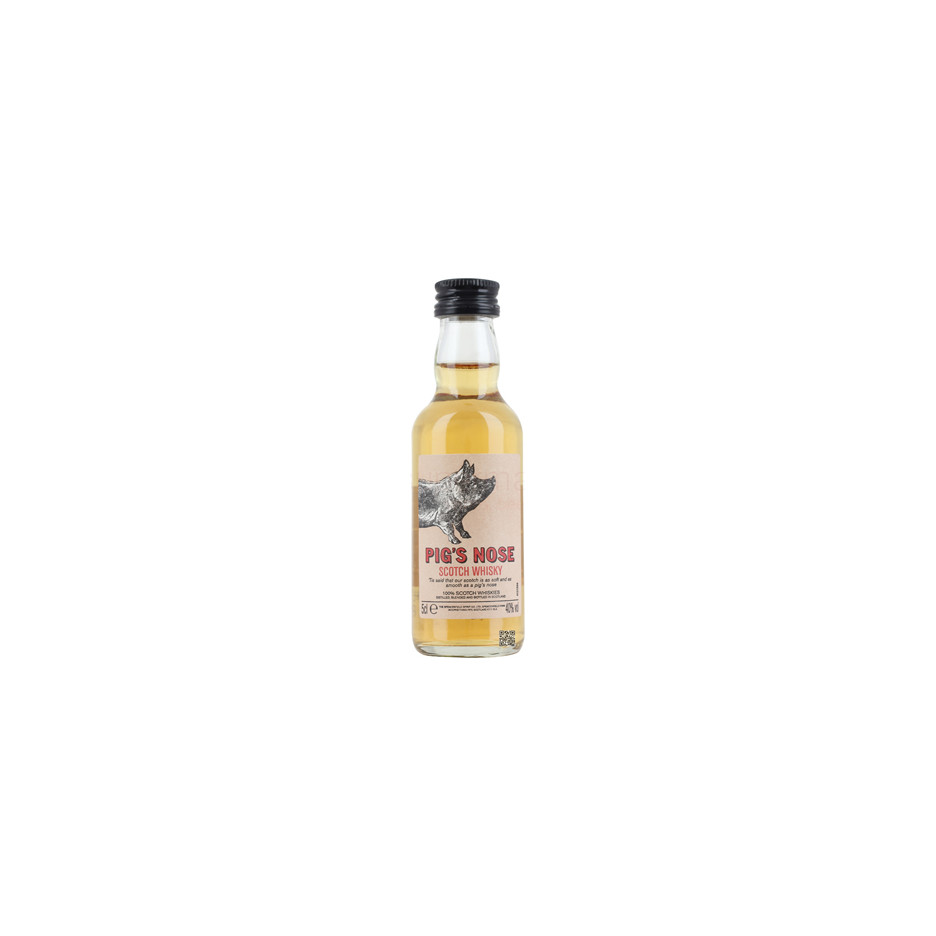 Pigs Nose 5 Year Whisky 5cl Miniature