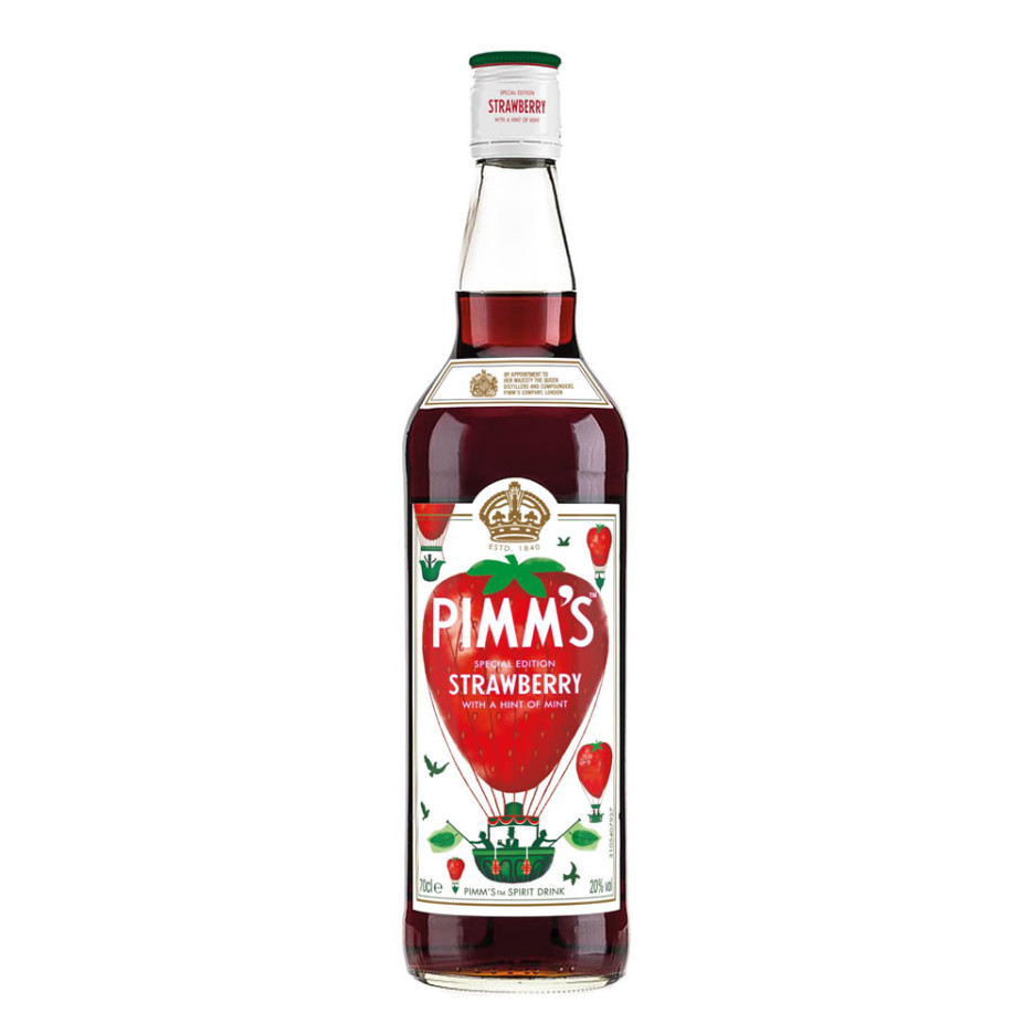 Pimm's Strawberry with a hint of Mint Liqueur 70cl