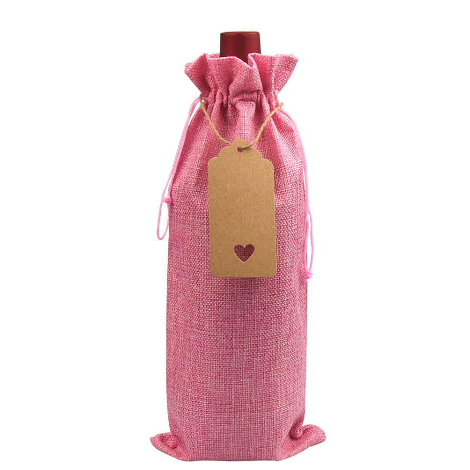 Pink Bag with Gift Tag