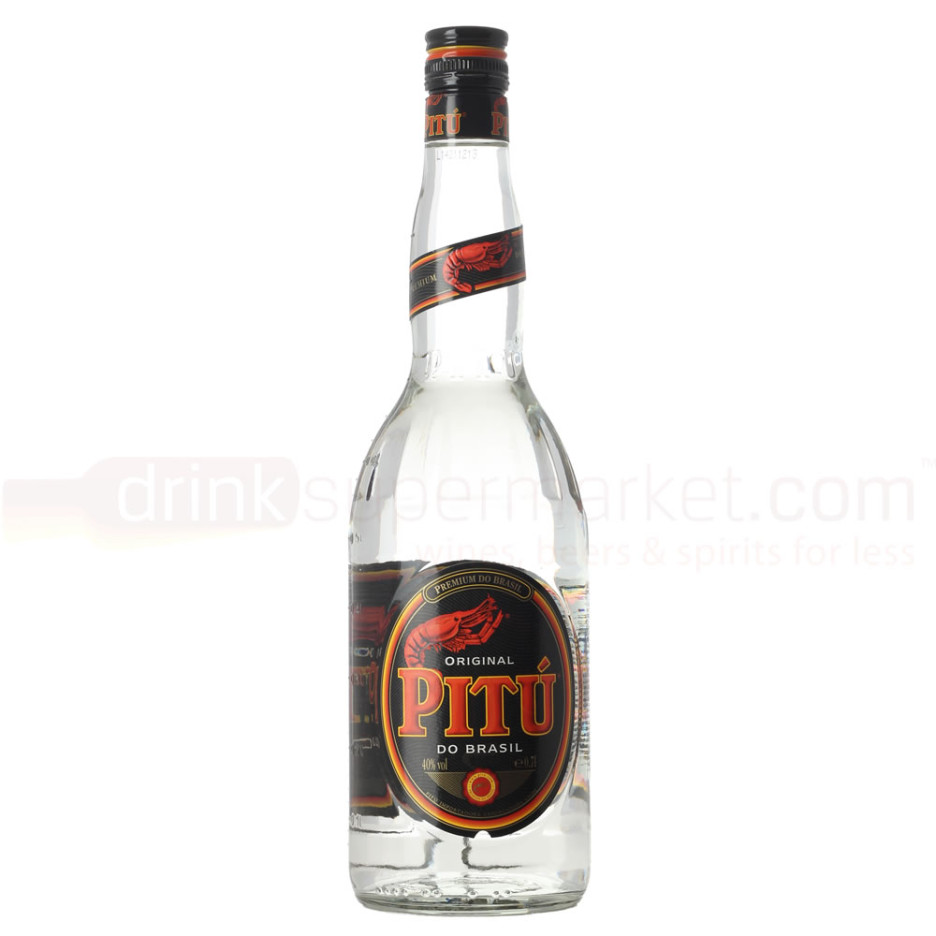 Pitu Cachaca Brazilian premium White Cachaca 70cl