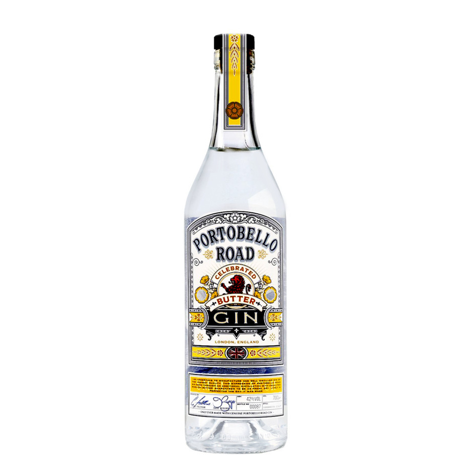 Portobello Road Celebrated Butter Gin 70cl