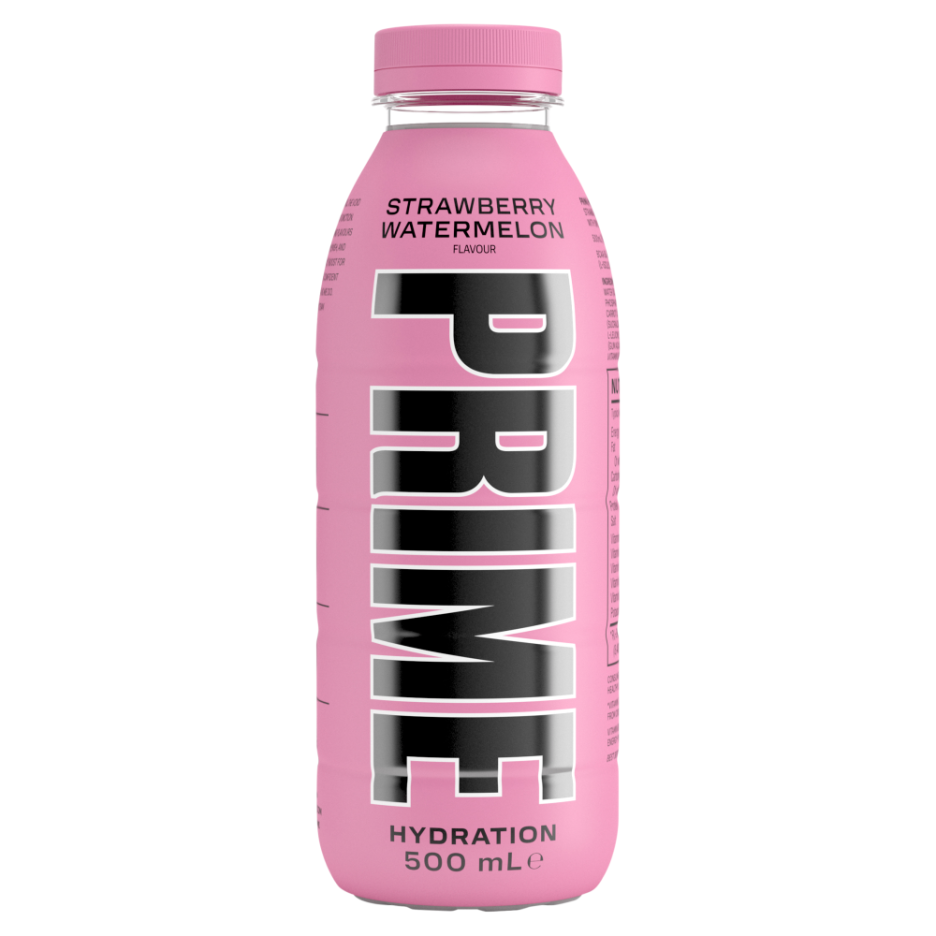 PRIME Hydration Strawberry & Watermelon Flavoured Drink 500ml