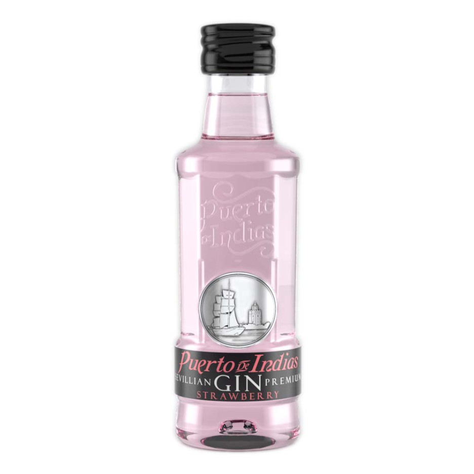 Puerto De Indias Strawberry Gin 5cl Miniature