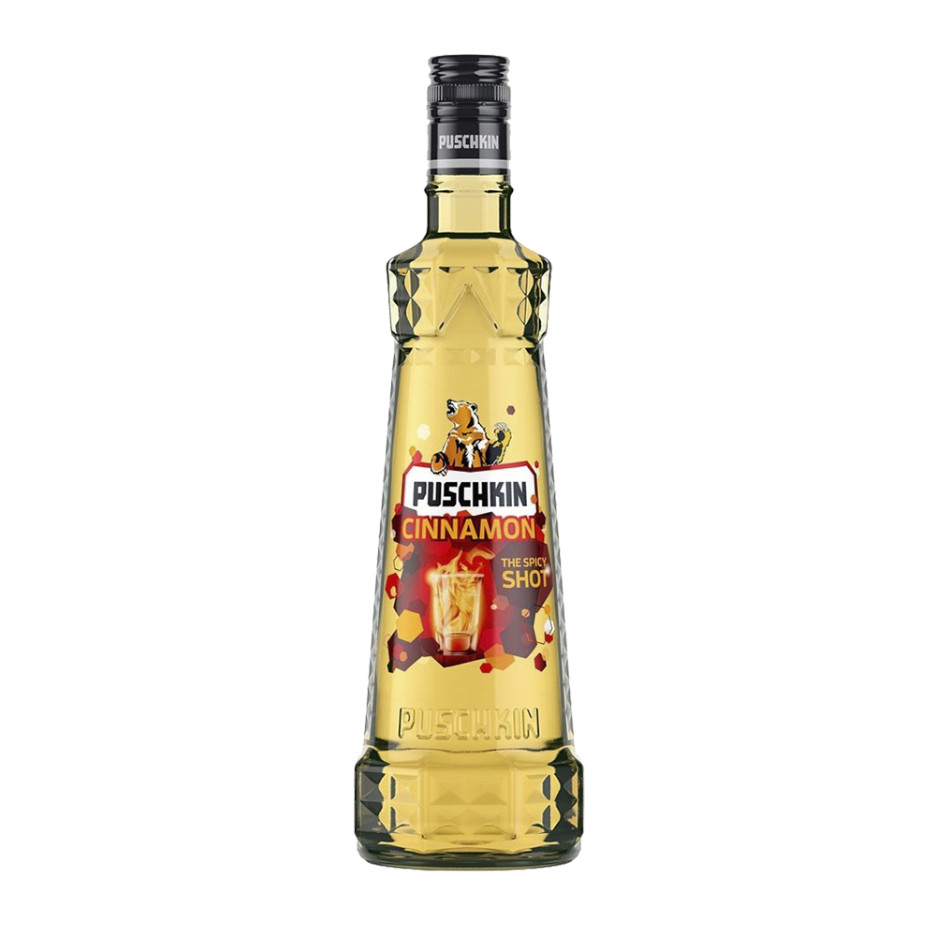 Puschkin Cinnamon Vodka Liqueur 70cl