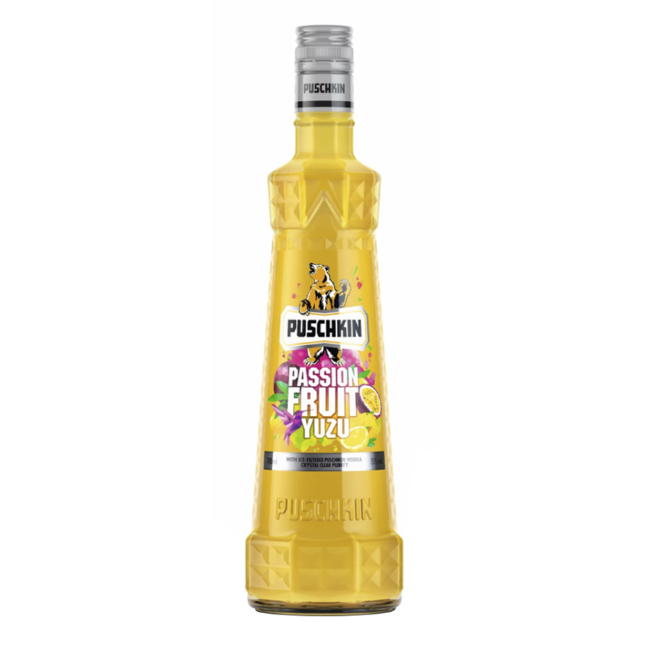Puschkin Passion Fruit & Yuzu Liqueur 70cl