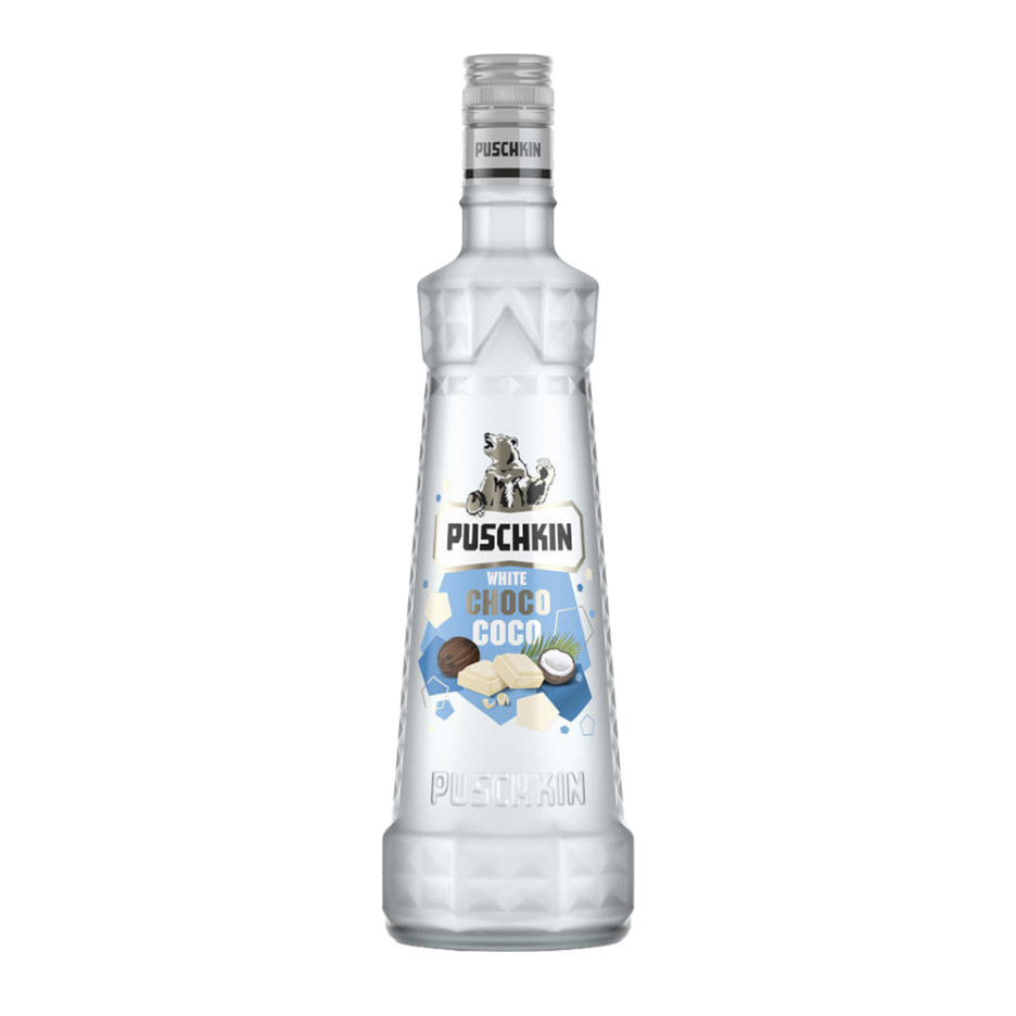 Puschkin White Choco Coco Vodka Liqueur 70cl