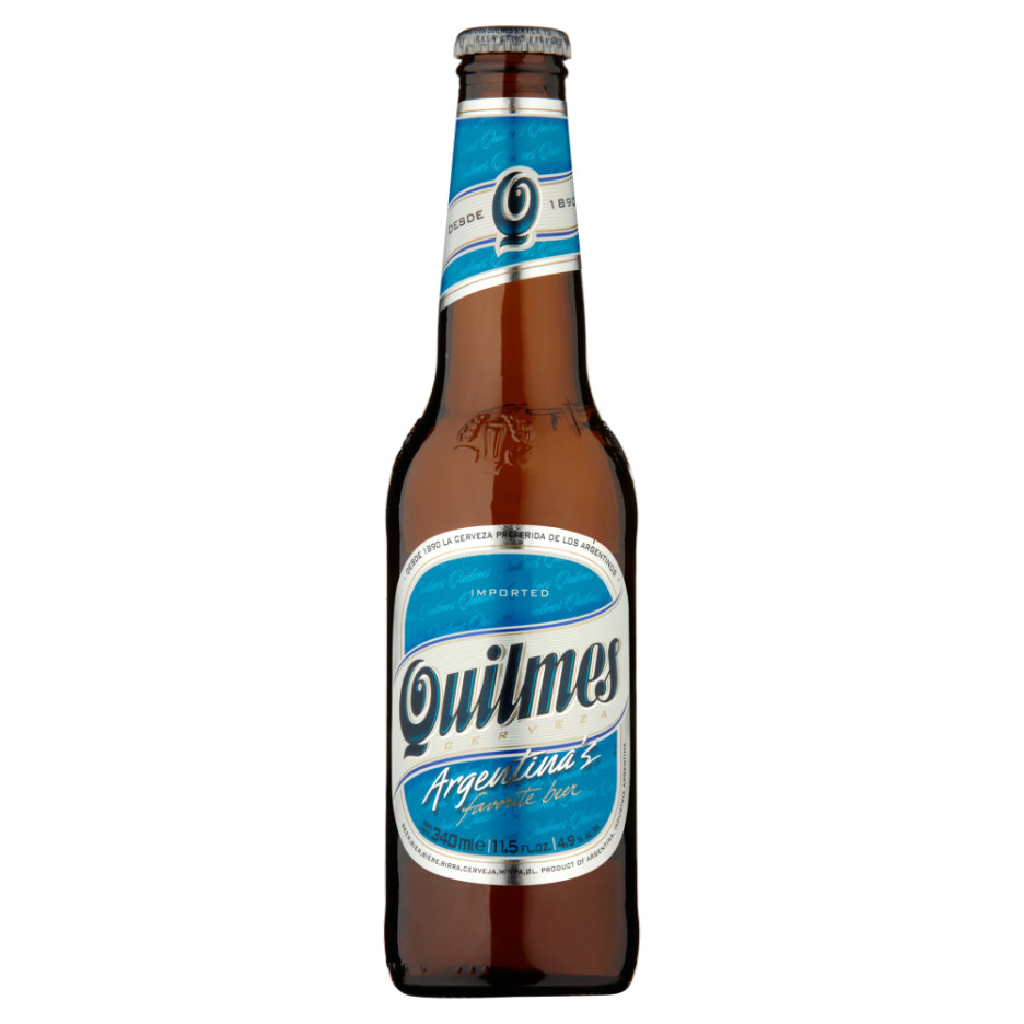 Quilmes Cerveza Premium Lager 340ml 