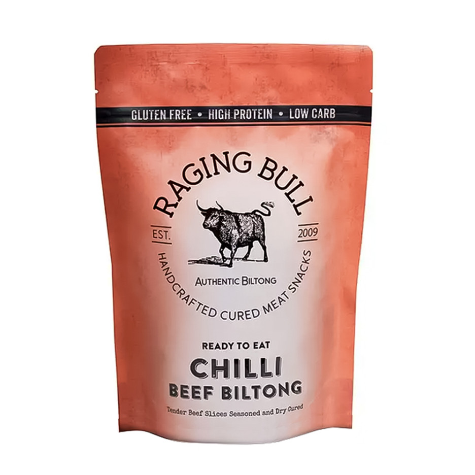 Raging Bull Chilli Beef Biltong 35g