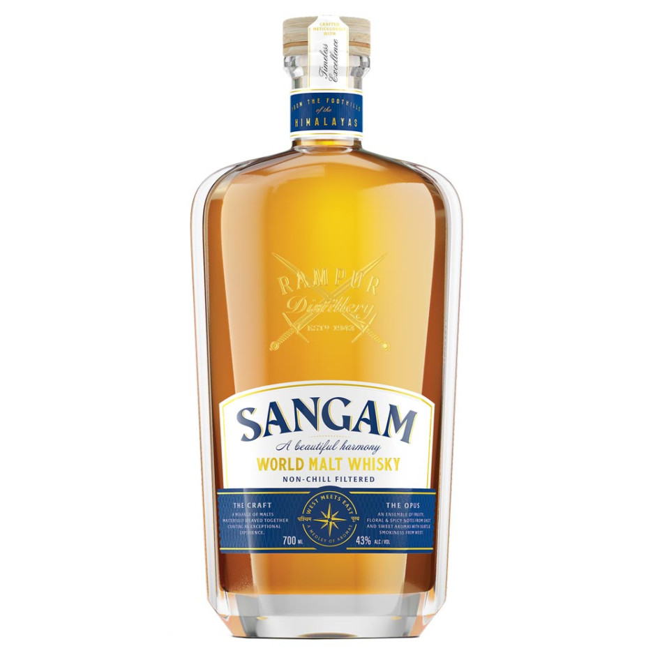 Rampur Sangam World Malt Whisky 70cl