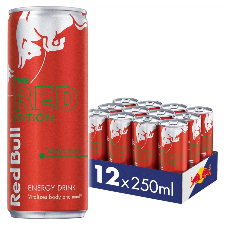 Red Bull Watermelon Edition Energy Drink 12x 250ml Case