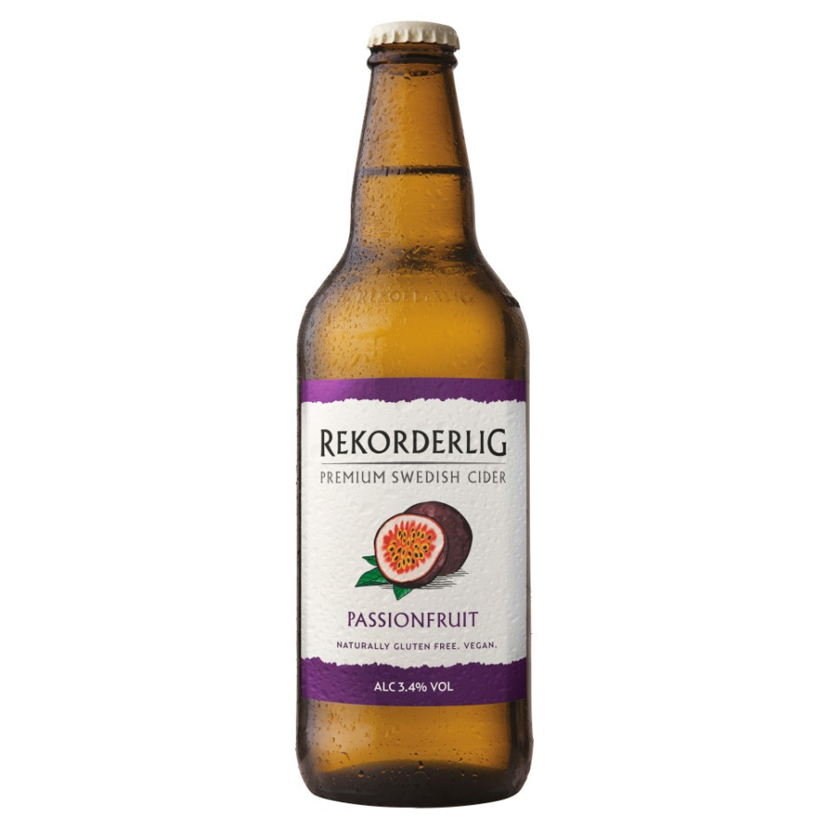 Rekorderlig Passionfruit Premium Cider 8x 500ml