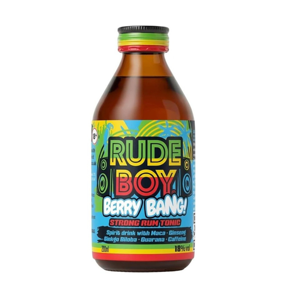 Rude Boy Berry Bang! Tonic Wine 200ml
