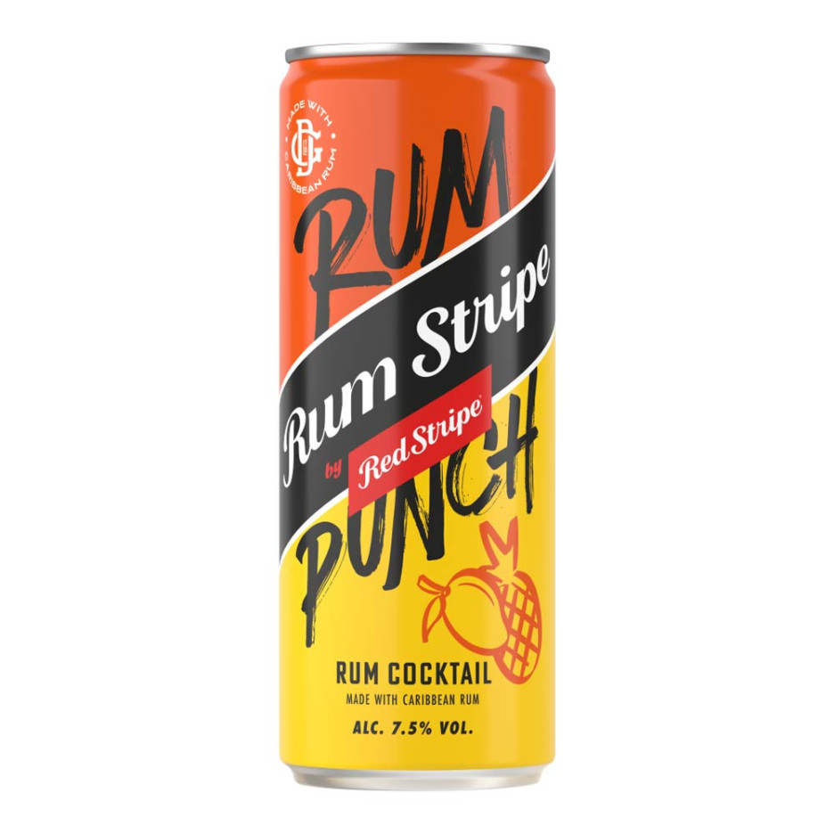 Rum Stripe Rum Punch Cocktail 250ml