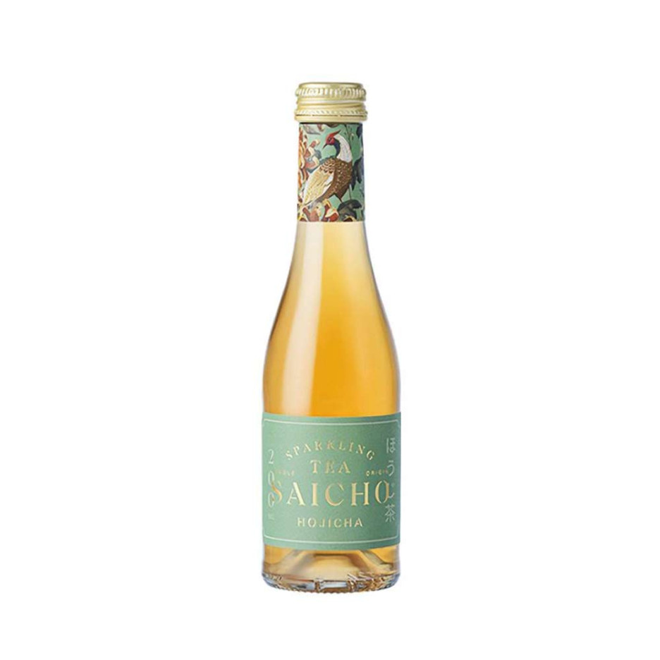 Saicho Hojicha Sparkling  Cold Brewed Tea 200ml