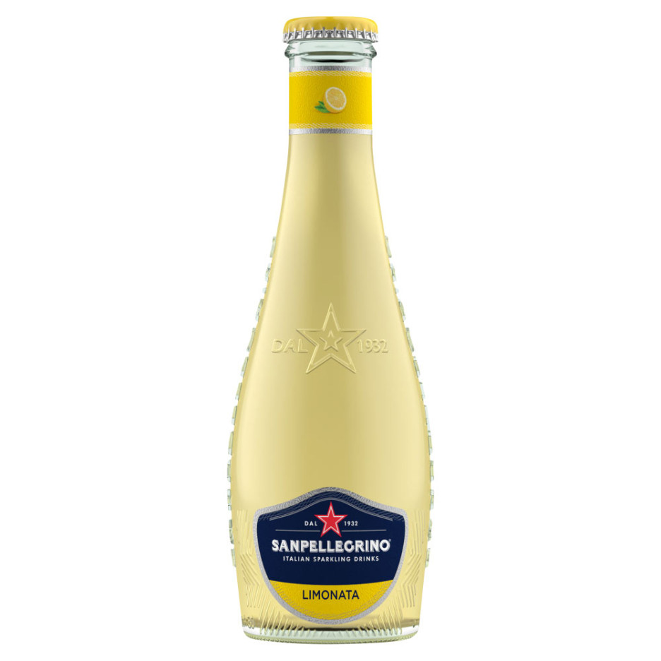 San Pellegrino Limonata 24x 200ml Glass Bottles