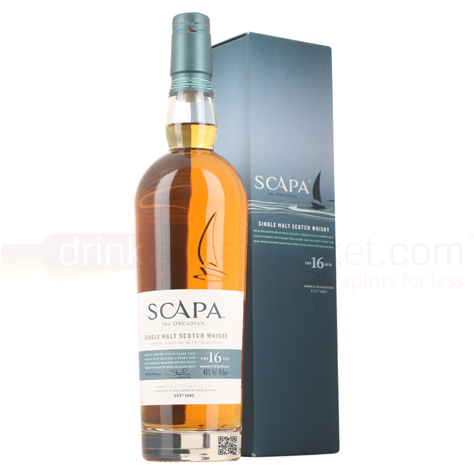 Scapa 16 yo - Island Single Malt Scotch Whisky - 70cl