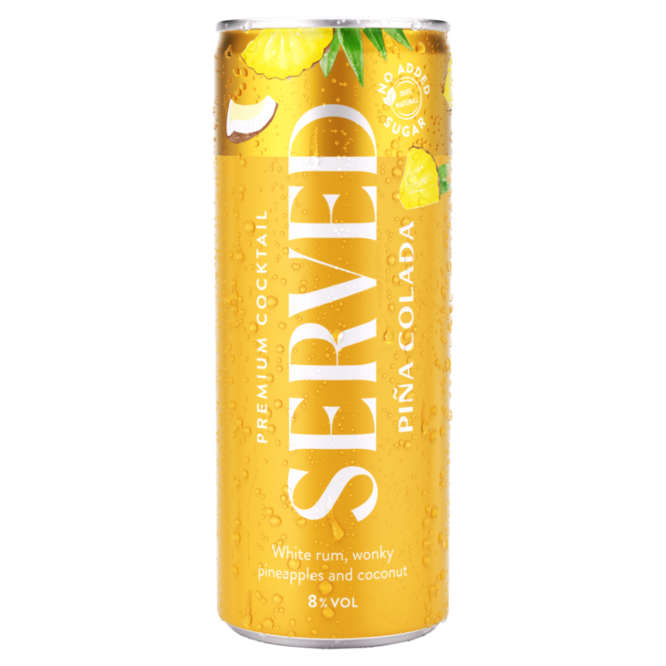 Served Pina Colada 250ml