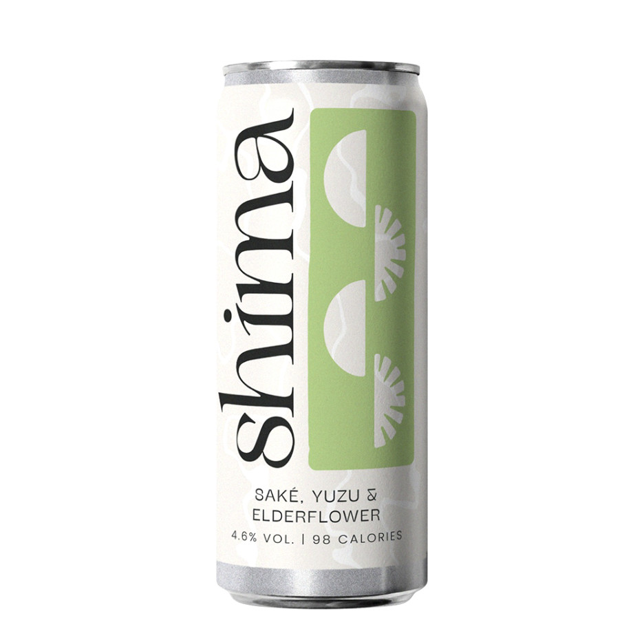 Shima Yuzu & Elderflower Sake Spritz 250ml