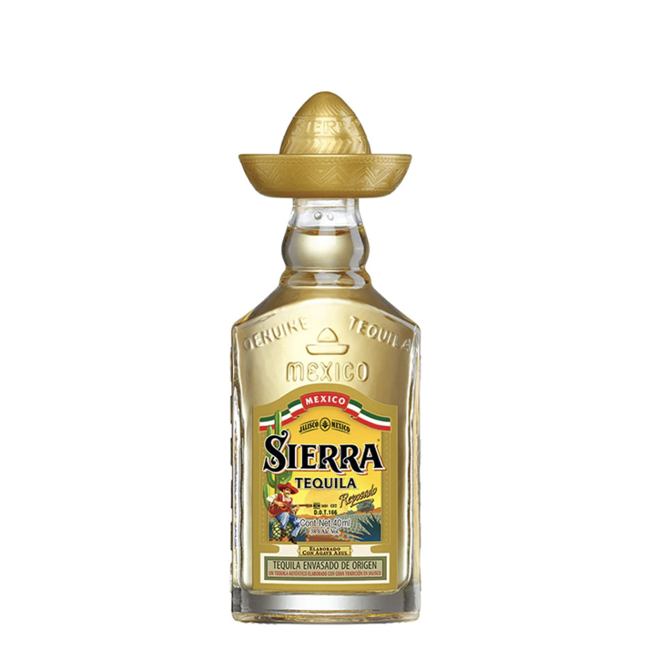 Sierra Reposado Gold Tequila 5cl Miniature