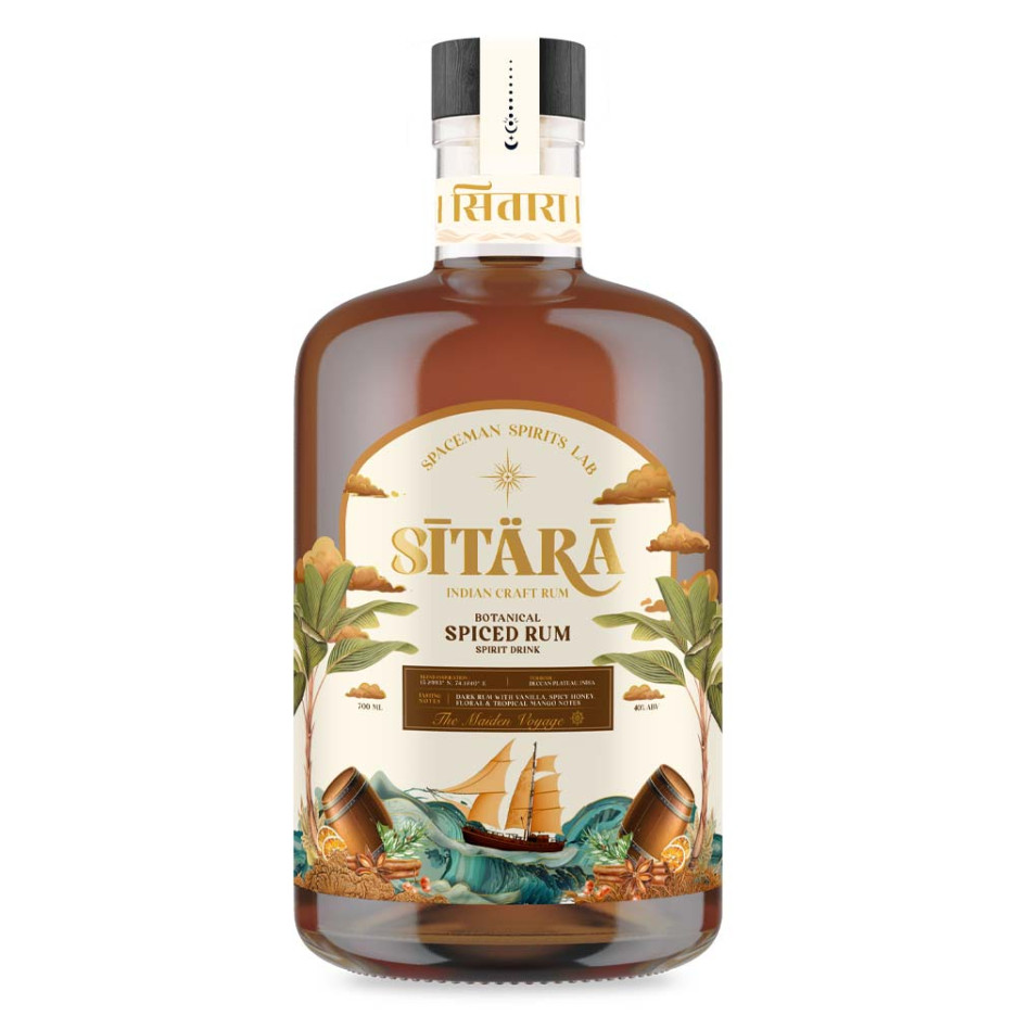 Sitara Botanical Spiced Rum 70cl