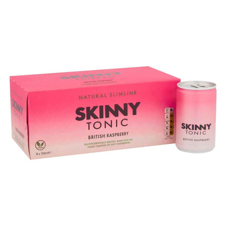 Skinny British Raspberry Tonic 8x 150ml
