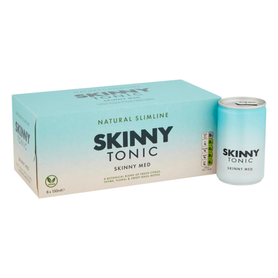 Skinny Mediterranean Tonic Water 8x 150ml