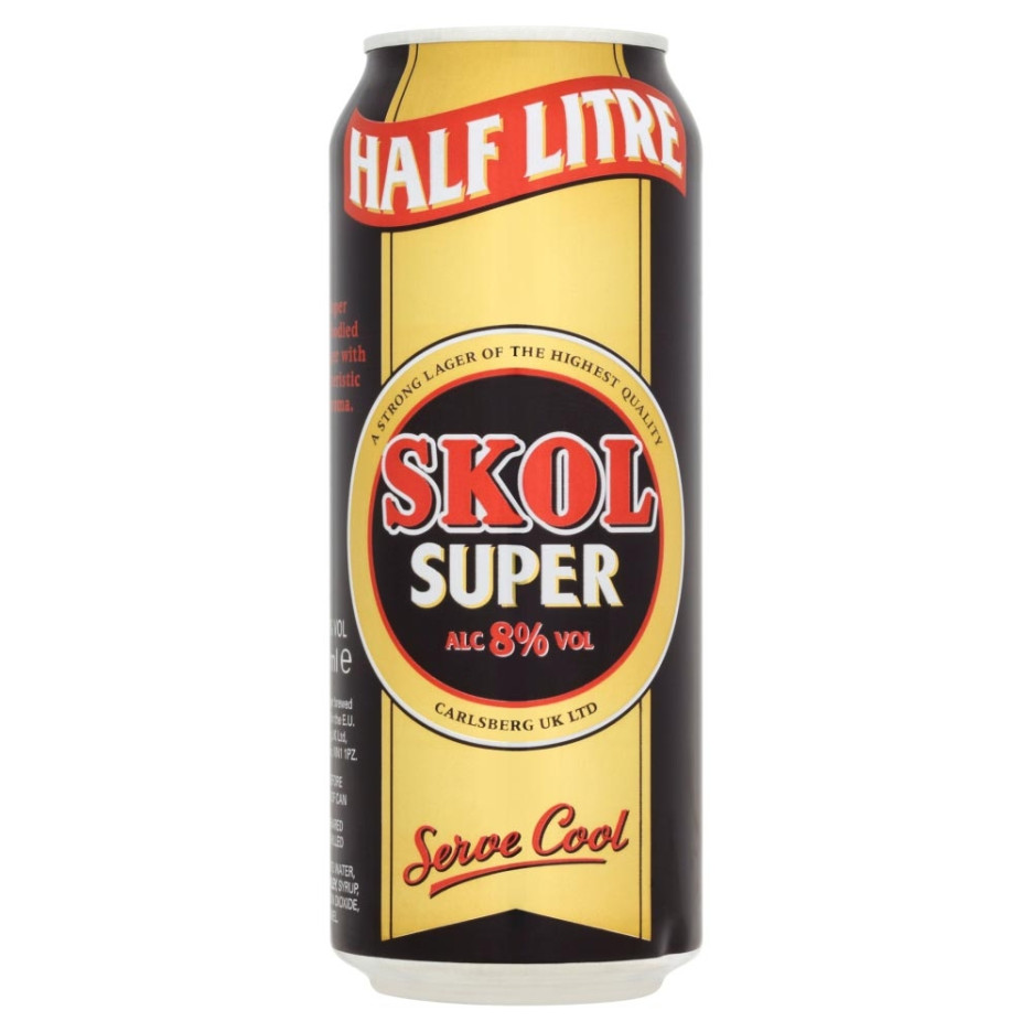 Skol Super Lager 500ml Can