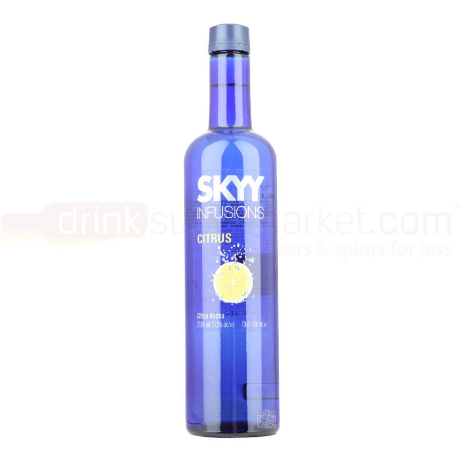 Skyy Citrus American Lemon Flavour Grain Vodka 70cl 40% ABV 