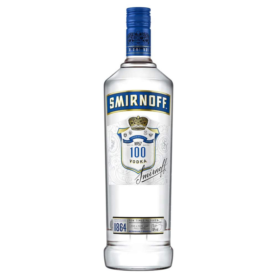 Smirnoff Blue Label Vodka 1Ltr