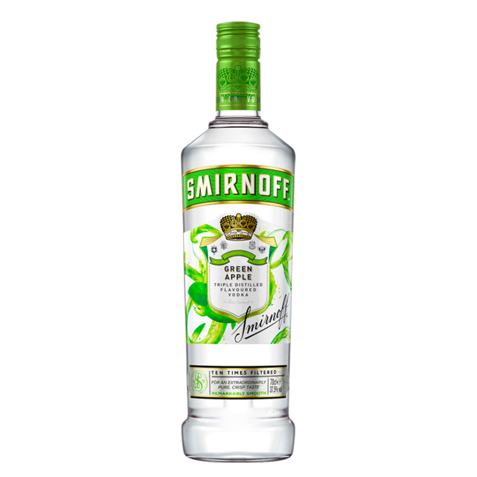 Smirnoff Green Apple Vodka 70cl