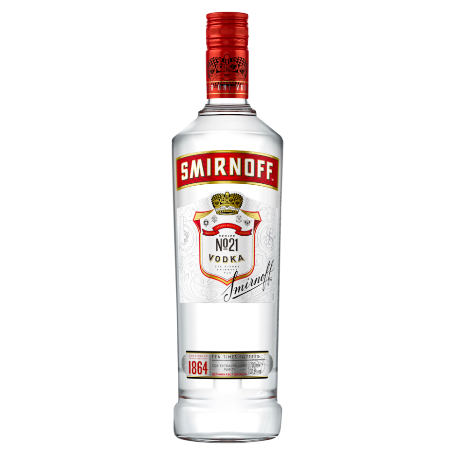 Smirnoff Red Label Vodka 70cl 