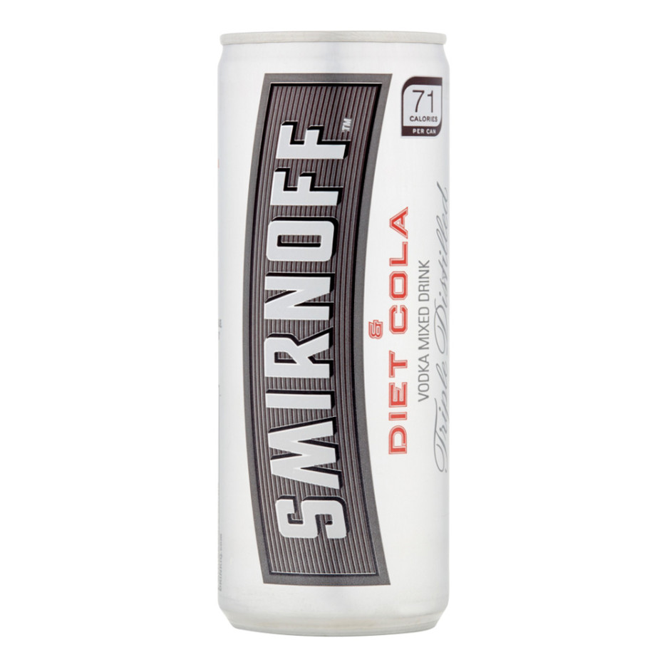 Smirnoff & Diet Cola Premix 250ml