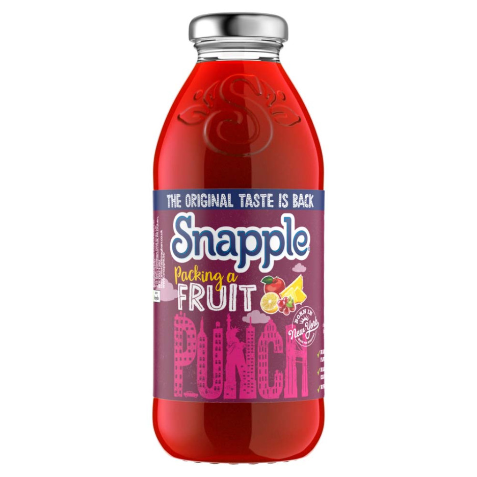 Snapple Fruit Punch 12x 473ml Case