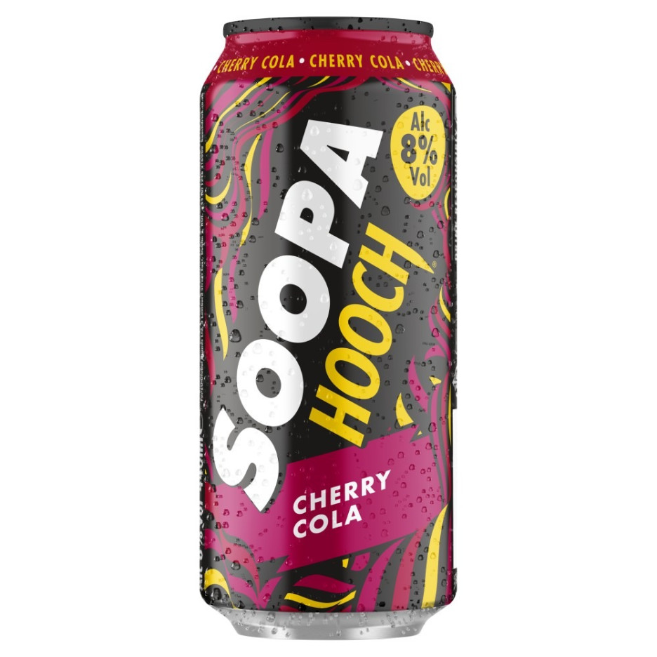 Soopa Hooch Cherry Cola 440ml Can