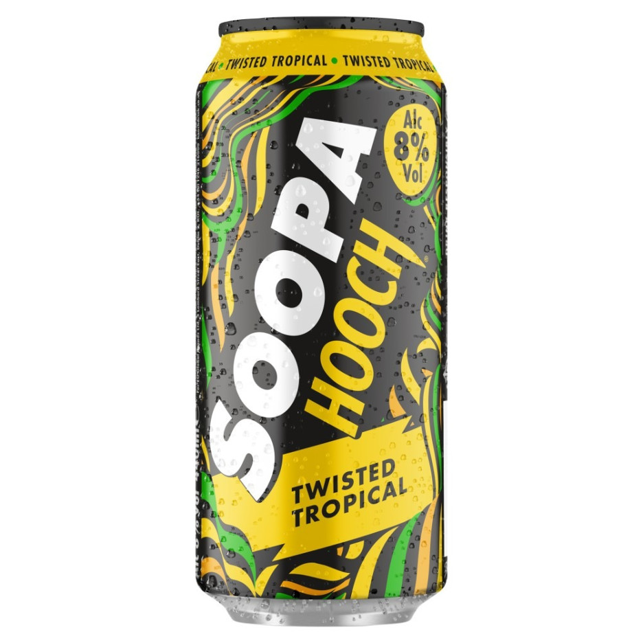 Soopa Hooch Twisted Tropical 440ml Can