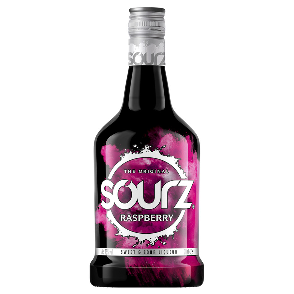 Sourz Spirited Raspberry Liqueur 70cl
