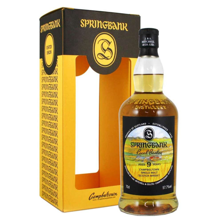 Springbank Local Barley 9 Year Whisky 70cl