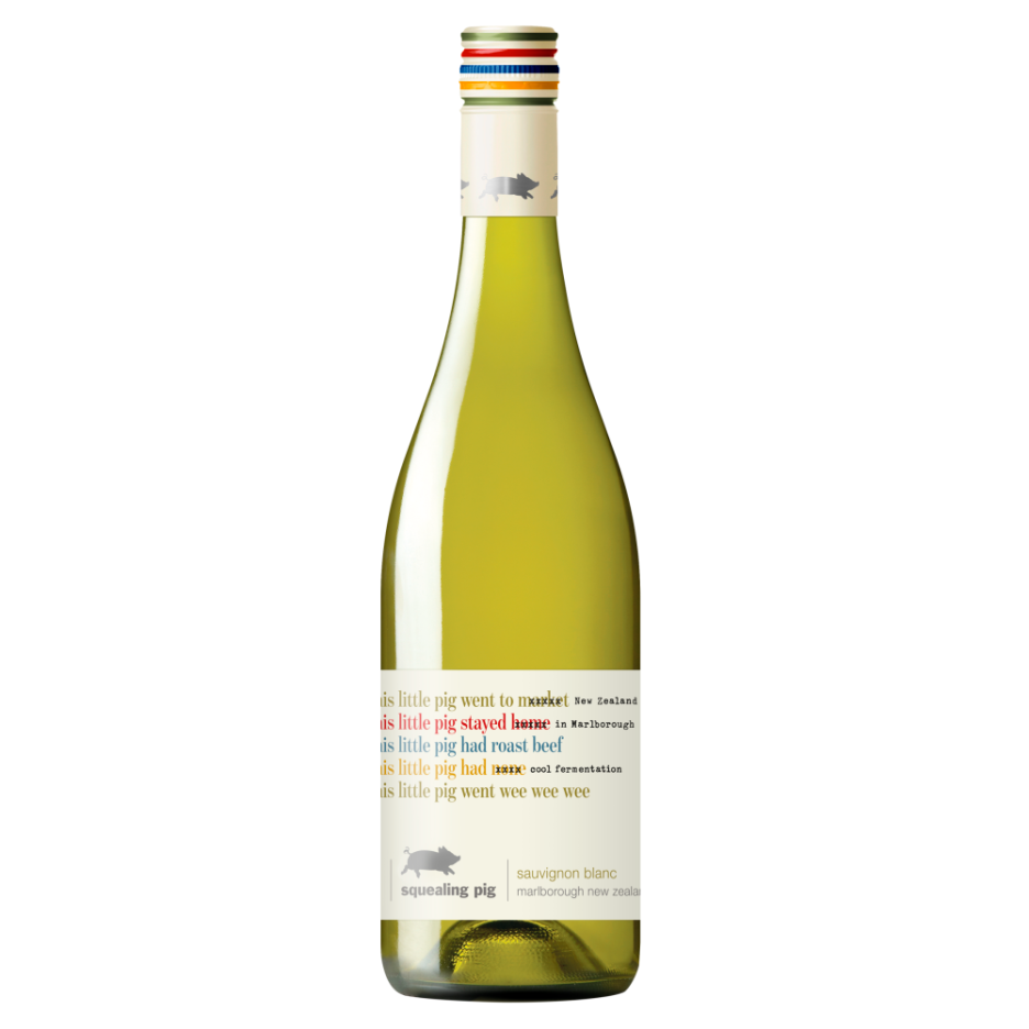 Squealing Pig Sauvignon Blanc White Wine 75cl
