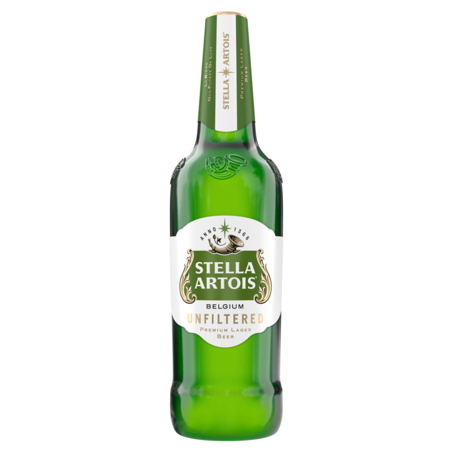 Stella Artois Premium Unfiltered Lager 12x 660ml