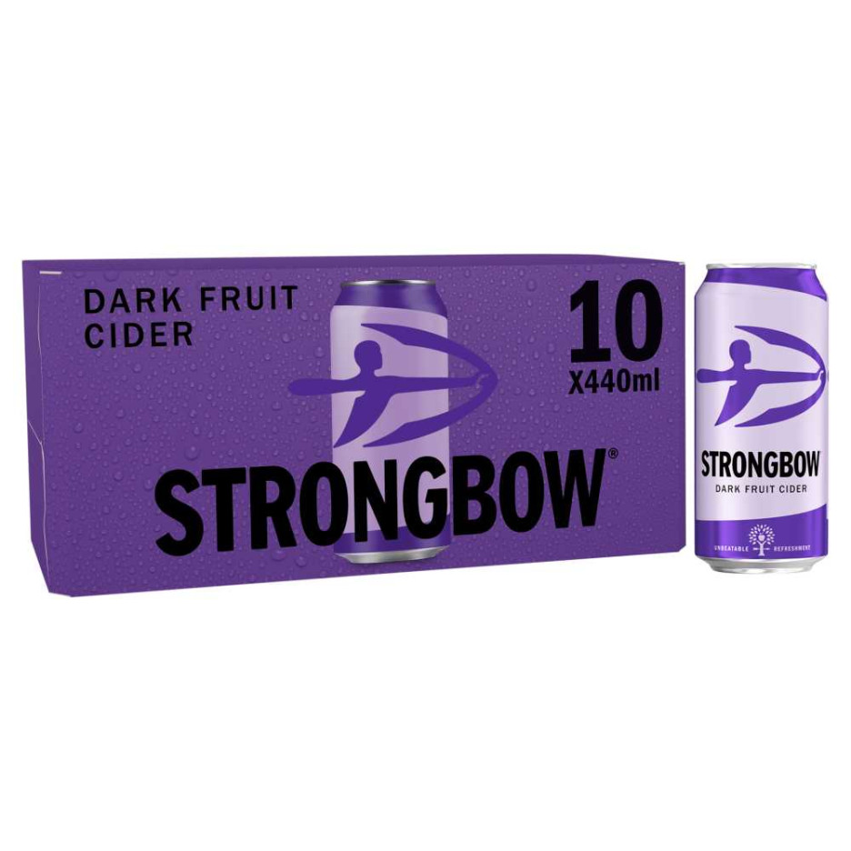 Strongbow Dark Fruit Cider 10x 440ml