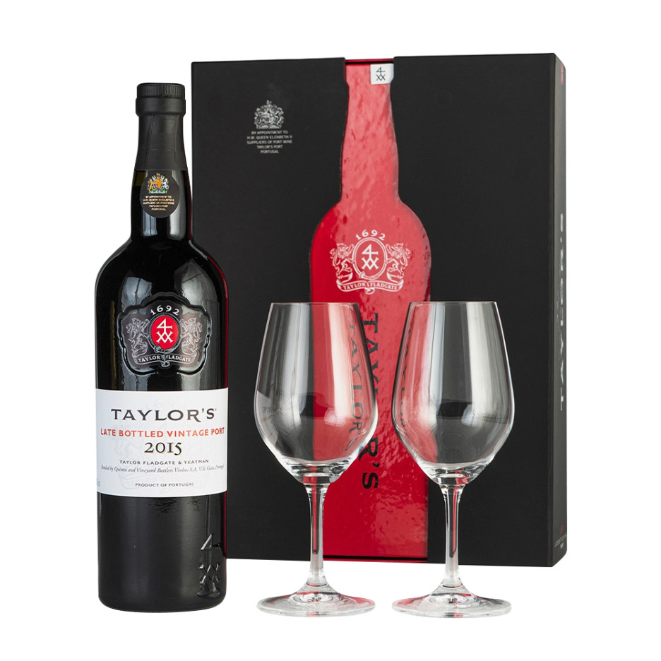 Taylors LBV Port 75cl Gift Set