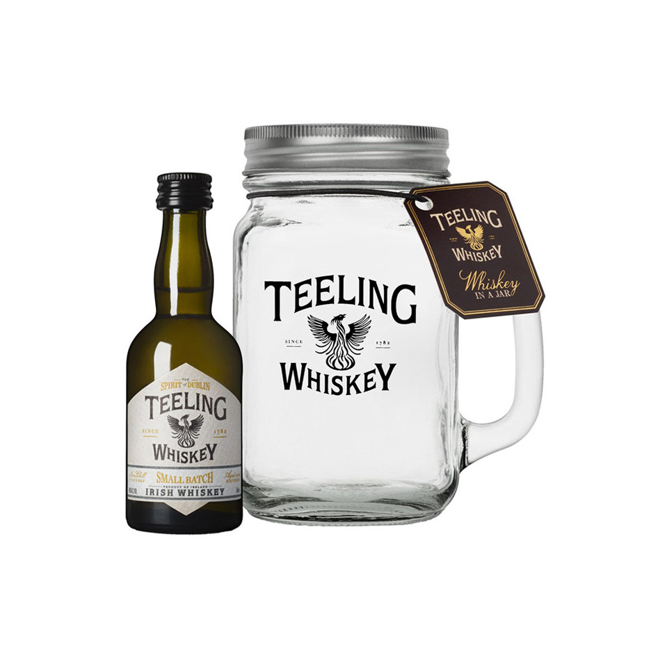 Teeling Whiskey In A Jar 5cl Gift Pack