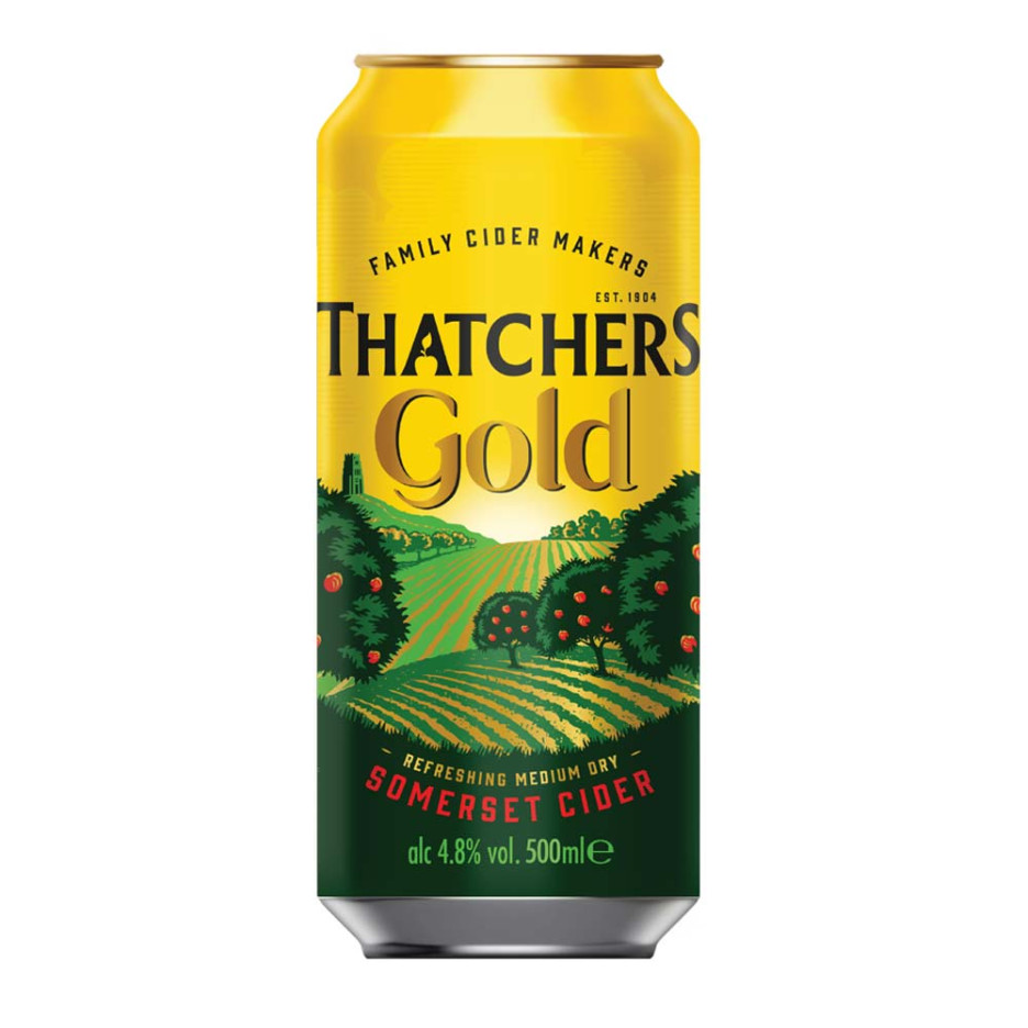 Thatchers Gold Cider 24x 500ml Cans