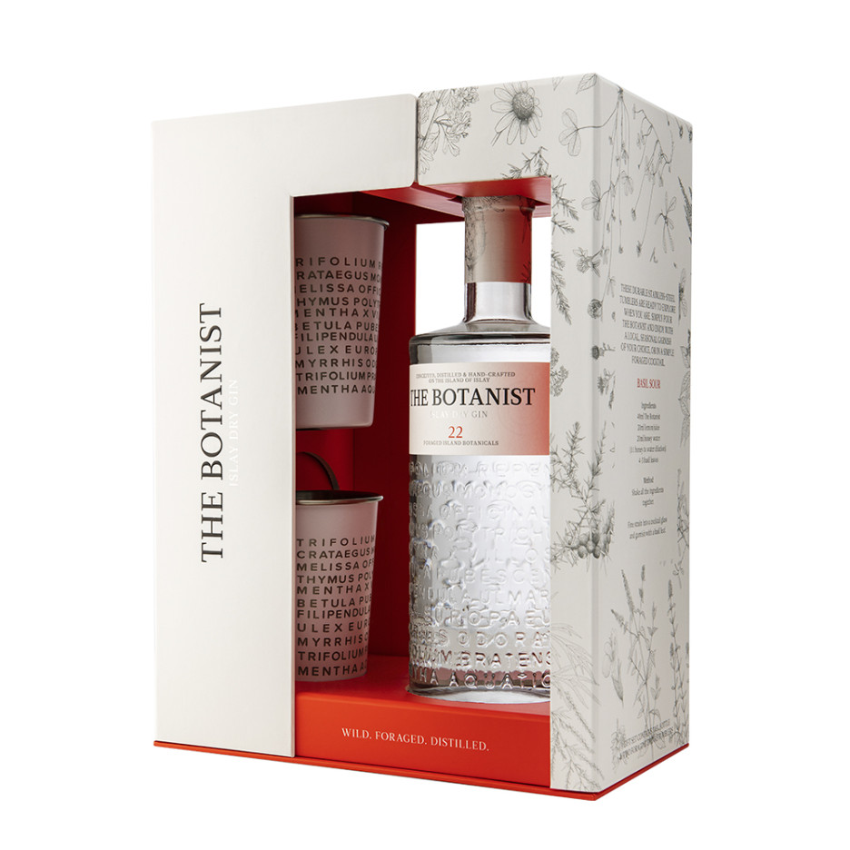 The Botanist Gin 70cl Gift Pack 