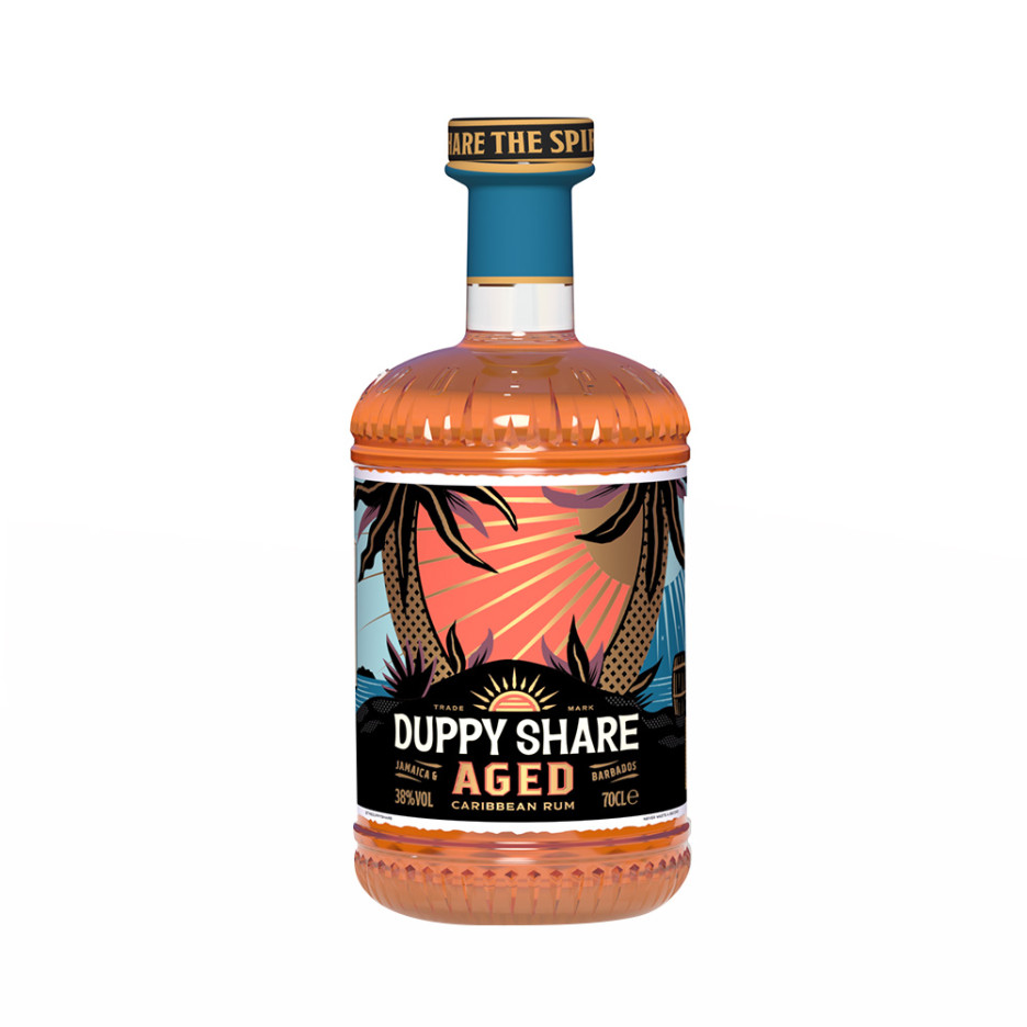 The Duppy Share Aged Caribbean Rum 70cl
