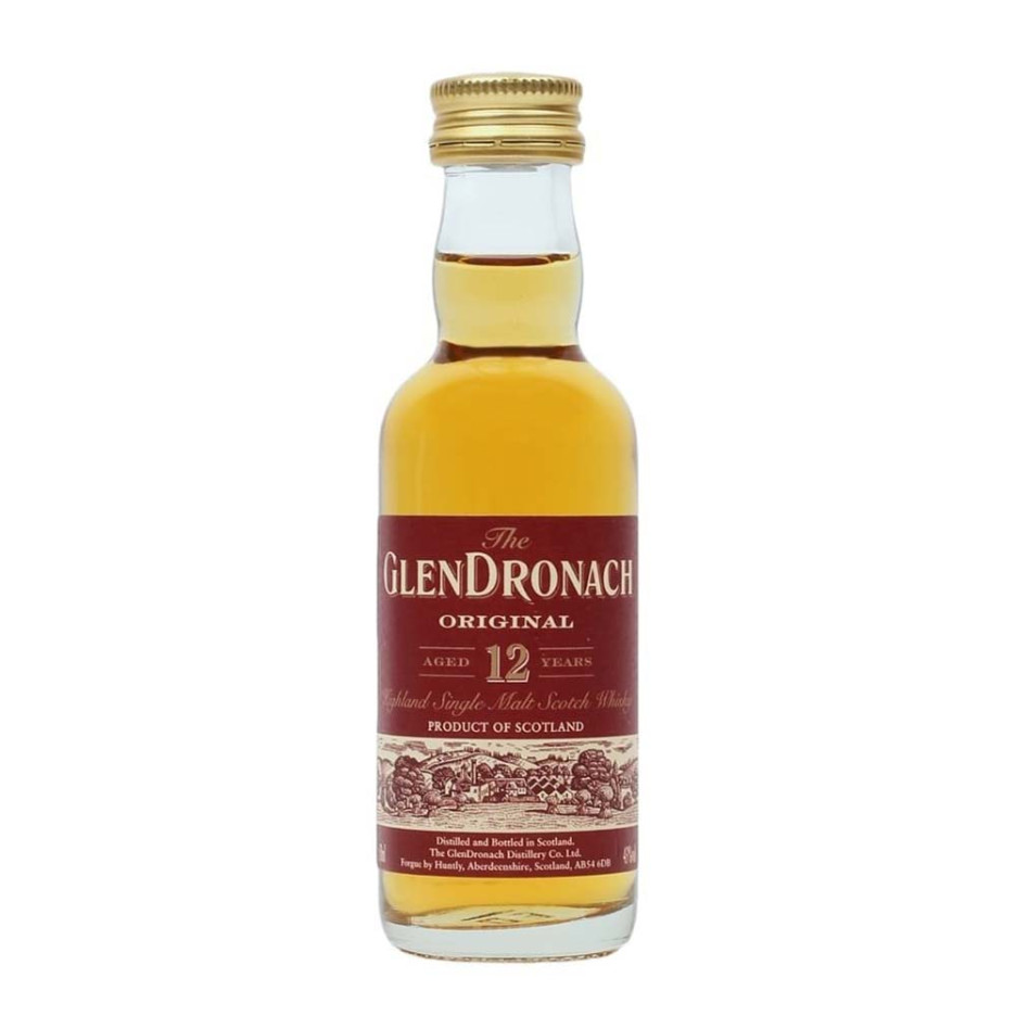 The GlenDronach Original 12 Year Whisky 5cl Miniature