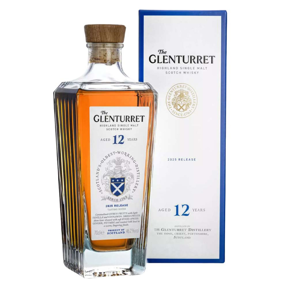 The Glenturret 12 Year Whisky 70cl